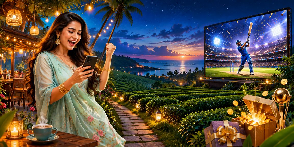 গাজীপুর চা বাগানে ক্রিকেট বেটিং